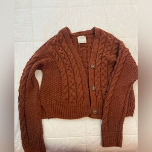 Knitted Cardigan Abercrombie And Fitch Size Small